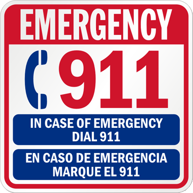 In Case of Emergency Dial 911